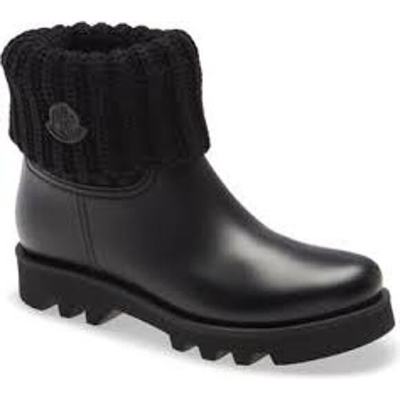 Moncler Ginette Waterproof Rain Boot - Picture 1 of 9